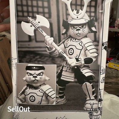NECA Usagi Yojimbo 7'' B&W Action Figure TMNT Samurai Adventure