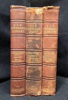 ICS REFERENCE LIBRARY TEXTBOOKS art architecture advertising design retail 1911
