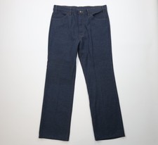 Vintage 70s 80s Levis 517 Orange Tab Mens 38x32 Knit Wide Leg Bootcut Pants USA