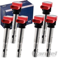 6X Beru ZÜNdspule FüR Audi A4 B7 B8 A5 8T 8F 8T A6 C6 C7 A7 4G A8 4E 4H R8