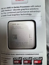 AMD A4-7300 Dual-Core APU (AD7300OKHLBOX) - New / Factory Sealed Retail Box!