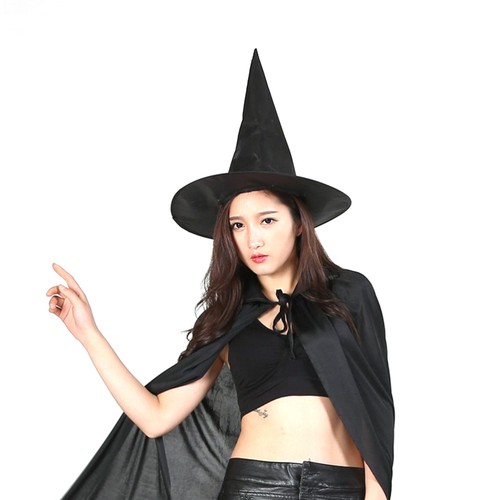 Halloween Steeple Witch Hat Classic Props Accessories - Picture 3 of 8