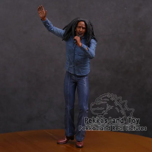 Bob Marley Music Legends Modellino in PVC cantante e microfono giamaica... - Foto 3 di 13
