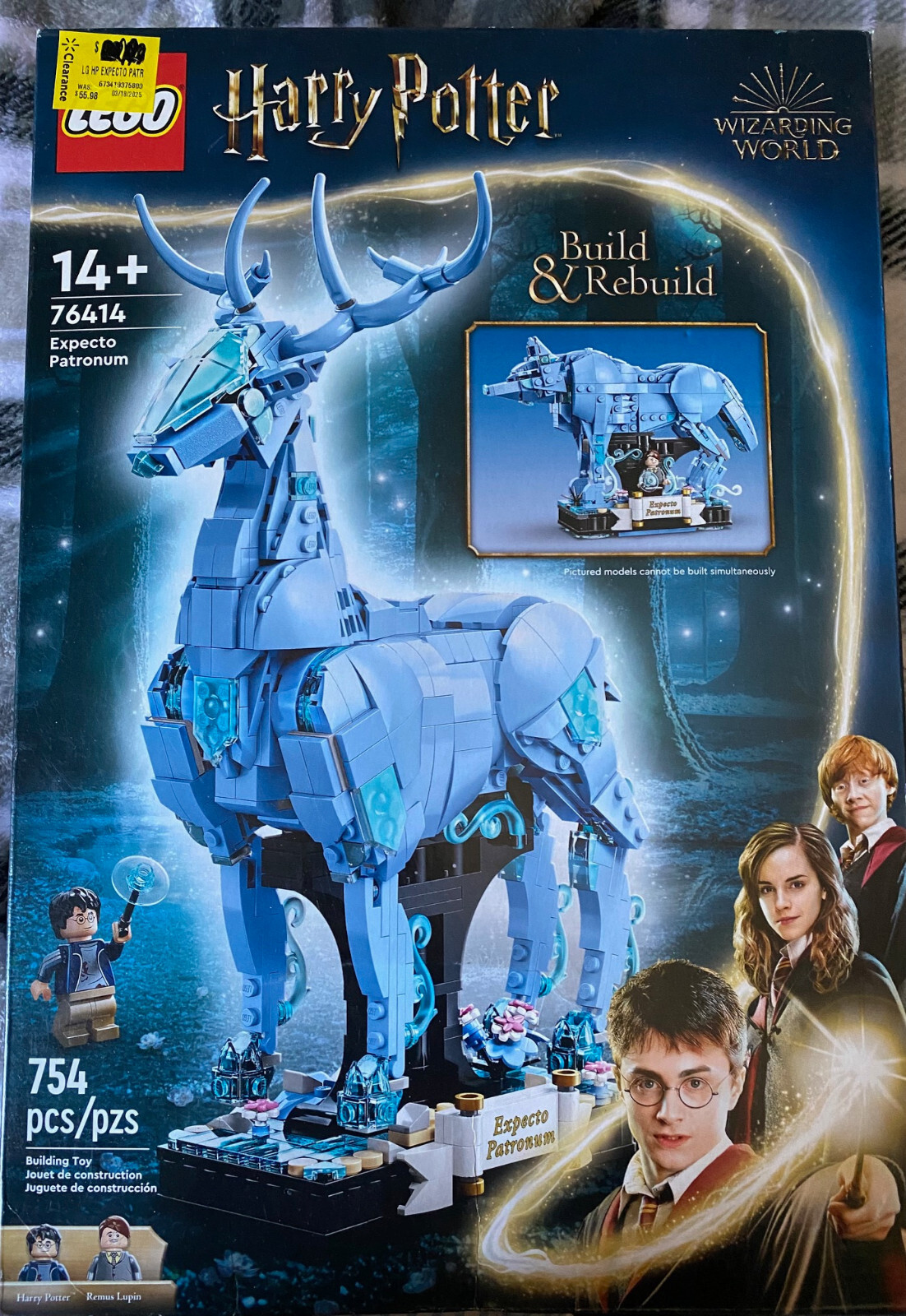 LEGO Harry Potter Expecto Patronum 76414 New Sealed Building Set  