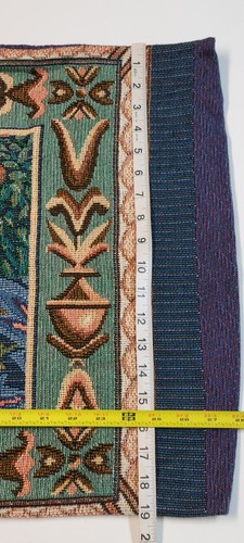 Tree of Life Manual Woodworkers & Weavers Pillow Shams Vtg Folk Art Supernatural - Picture 4 of 15