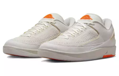 Nike Air Jordan 2 Retro Low SP Shelflife DV7128-110 White Sail Mandarin NEW DS