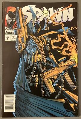 SPAWN #7 Newsstand Edition IMAGE COMICS 1993 NM Todd McFarlane