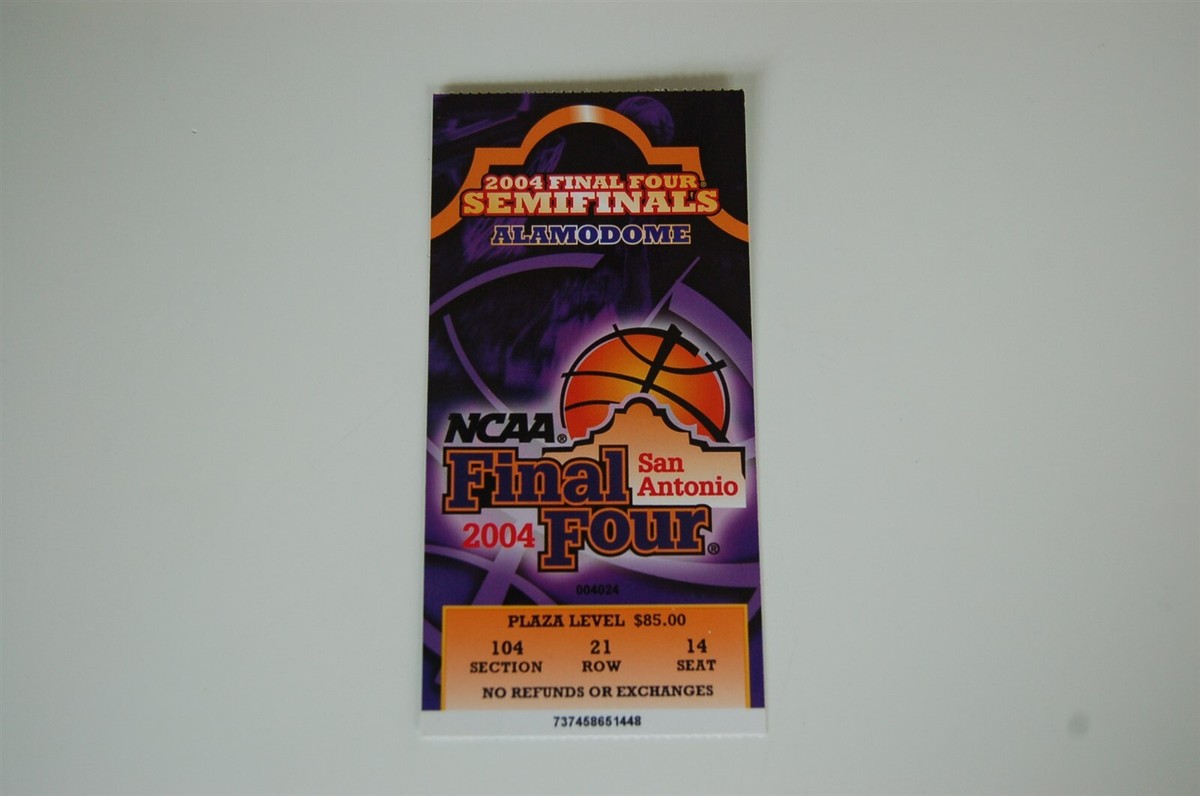 レア】NCAA FINAL4 男子バスケットボール 2004年 記念Tシャツ