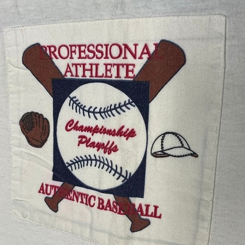 Kids Patrol Tshirt Youth S (5) White Graphic Print Vintage 90s Baseball Champion - Picture 3 of 8