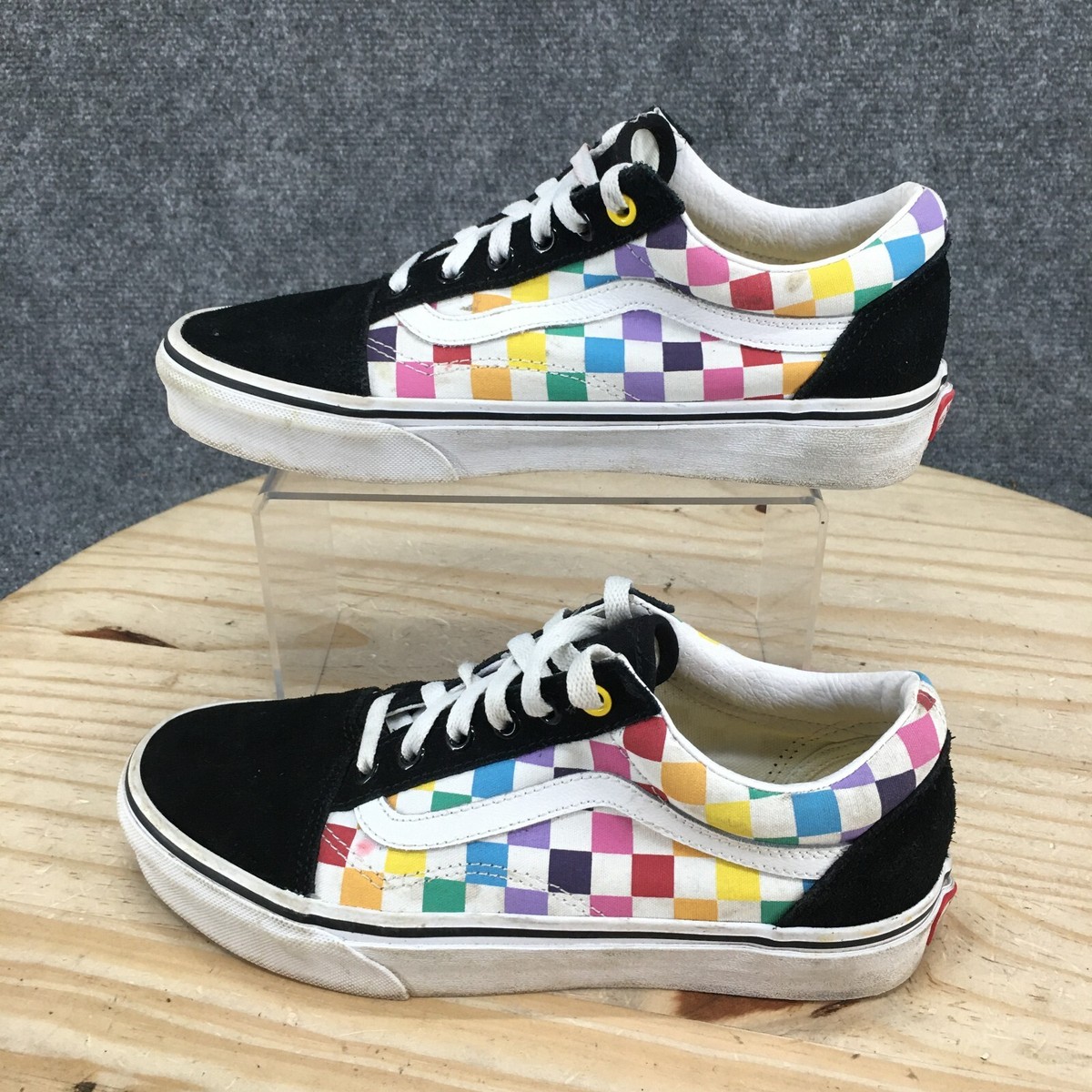Vans Shoes Womens 7.5 Mens 6 Skateboard Sneakers Multicolor 