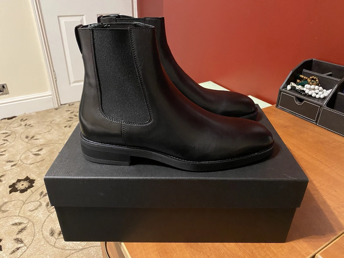 paul smith leather chelsea boots