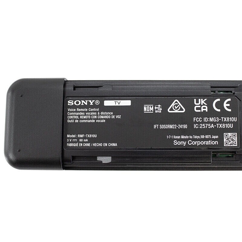 Sony RMF-TX810U Telecomando Originale Per TV Sony - Nero