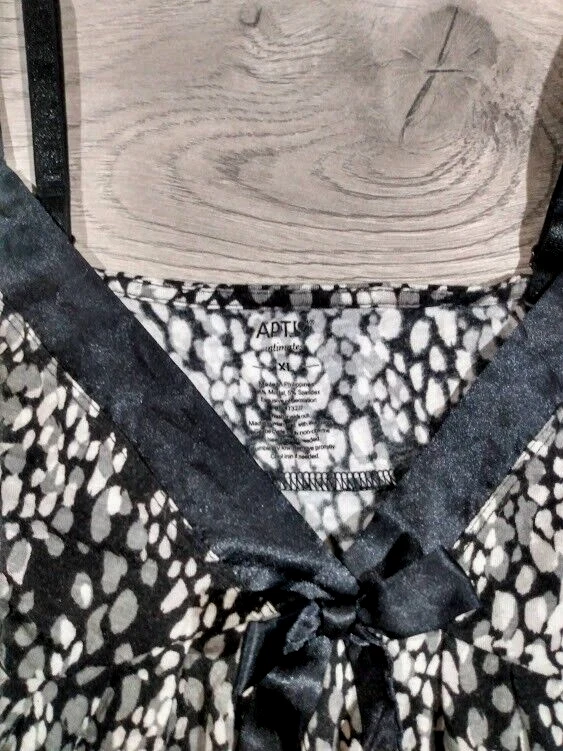 Apt 9 Lencería Íntimates Correas Ajustables Vestido Quimise Mujer Talla Extra Grande Foto 3 de 4