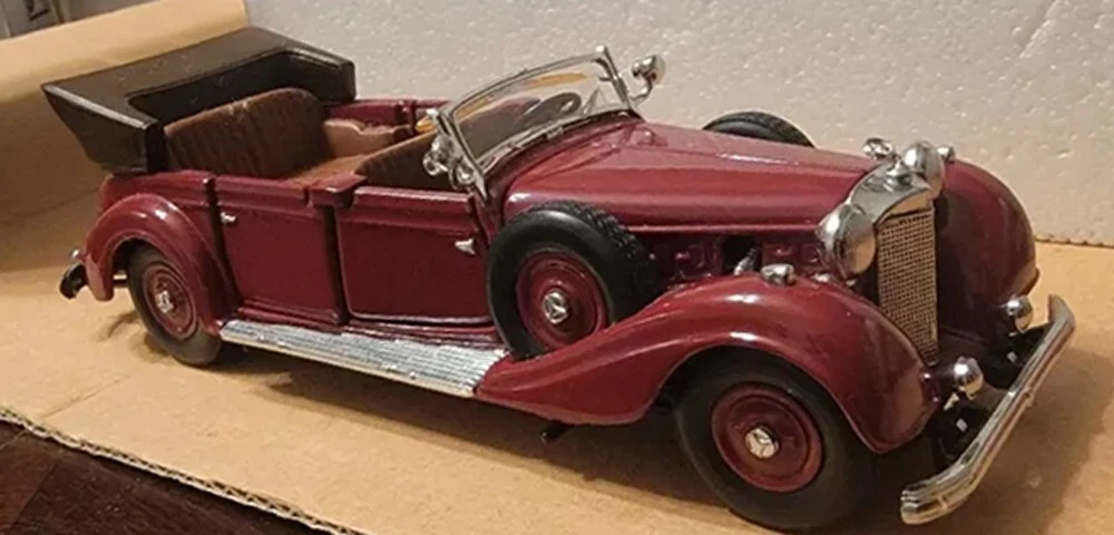 Franklin Mint Models 1/43 B11PW43 Mercedes Benz 770K grand cabriolet 1939 boite
