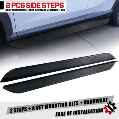 2PCS Running Boards Side Step Nerf Bar Fit 2023 2024 Chirey JETOUR X70 X70 PLUS