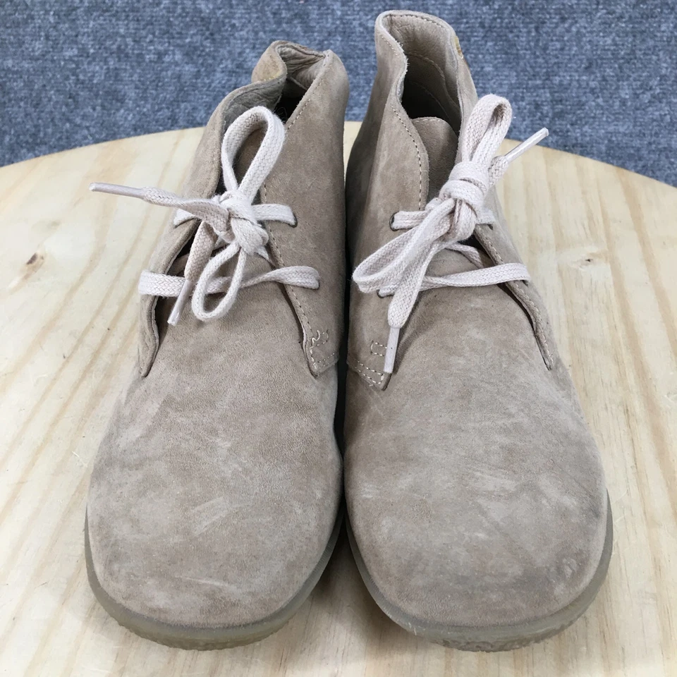 Botas Hush Puppies Mujer 8 M Vigor II Chukka Botines 54592 Cuero Beige Foto 4 de 4