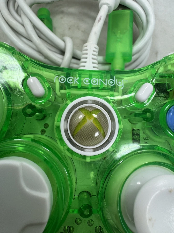 Lime Green PDP Rock Candy Microsoft XBOX 360 Wired Controller - Image 2 of 4