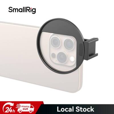 SmallRig Universal 67mm Threaded Filter Adapter W/ Cold Shoe Mount For Phone 