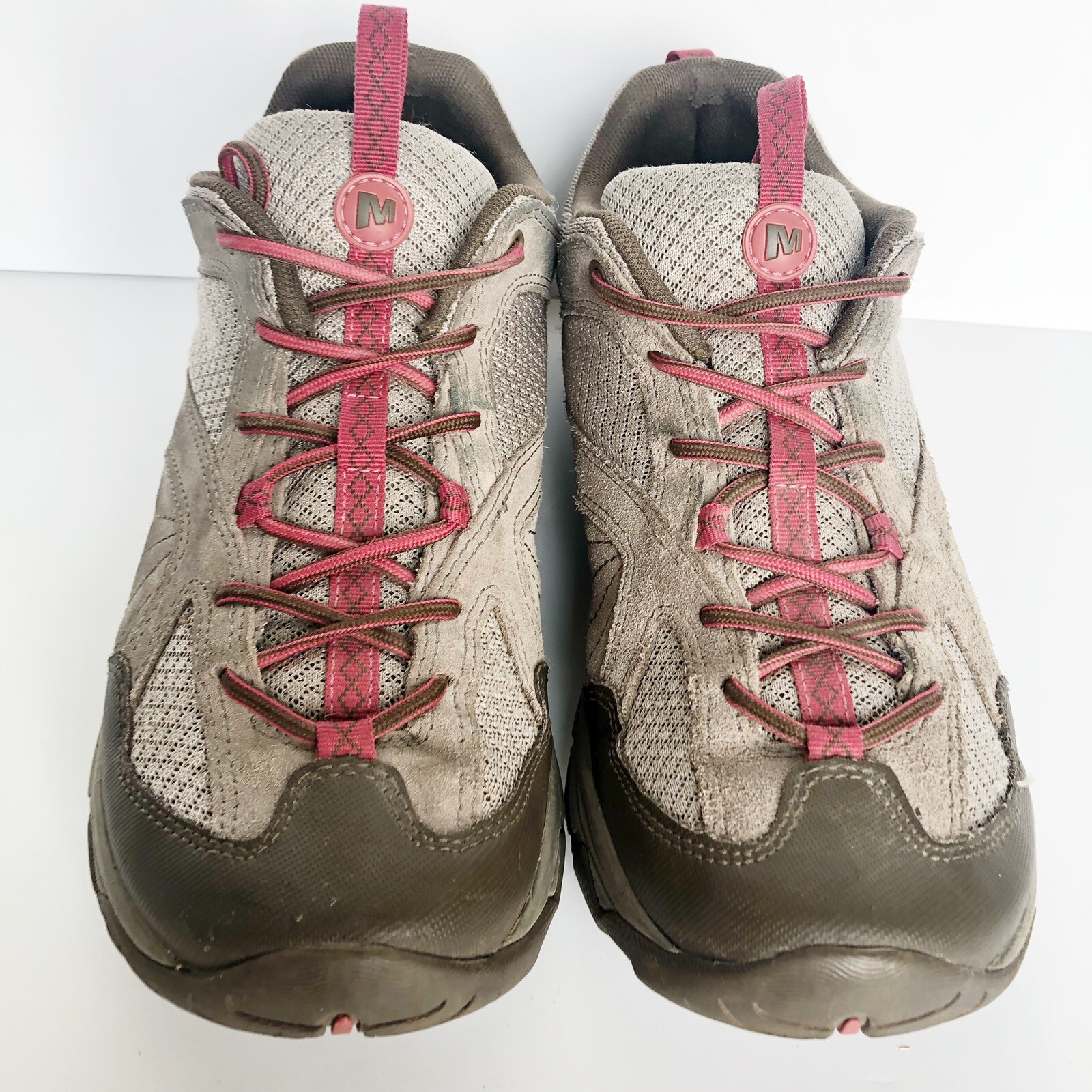 MERRELL Falcon scarpe da trekking donna rosso cachi J09498 taglia 9 5 comode