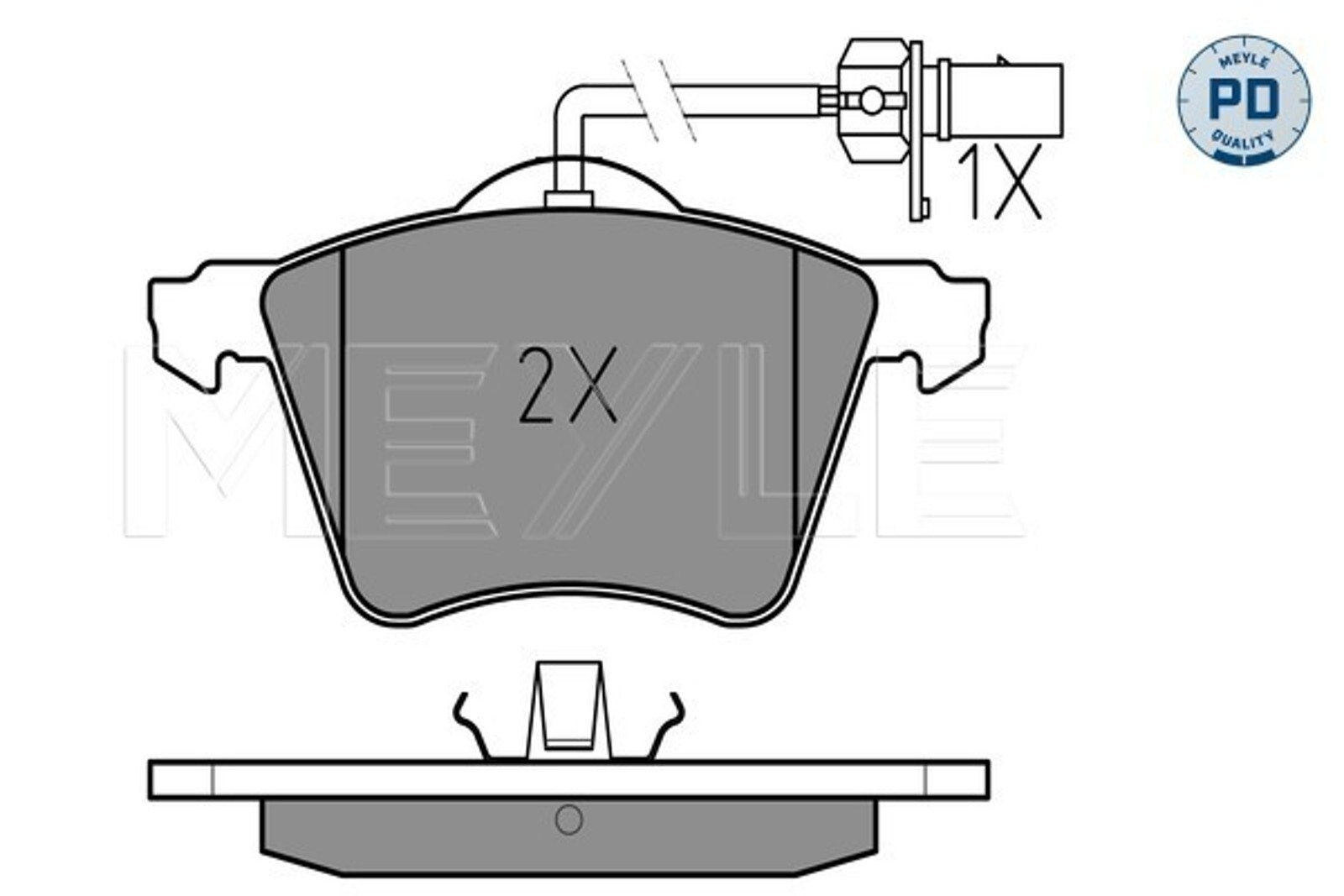 Plaquettes de frein VW Sharan anti vibration et usure régulière