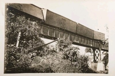 c1920 Real Photograph Postcard ~ Train Derailment - Train Wreck ~ #-6140