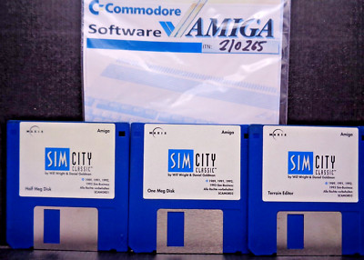 COMMODORE AMIGA -- SIM CITY CLASSIC (MAXIS)