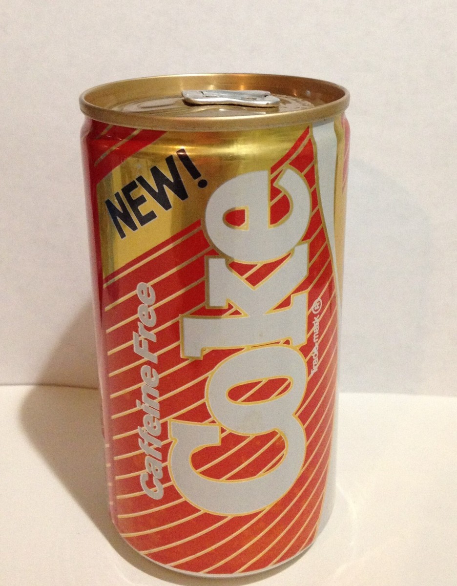 New Coke Coca Cola Caffeine Free Can 1985 *Sealed Tab* | eBay