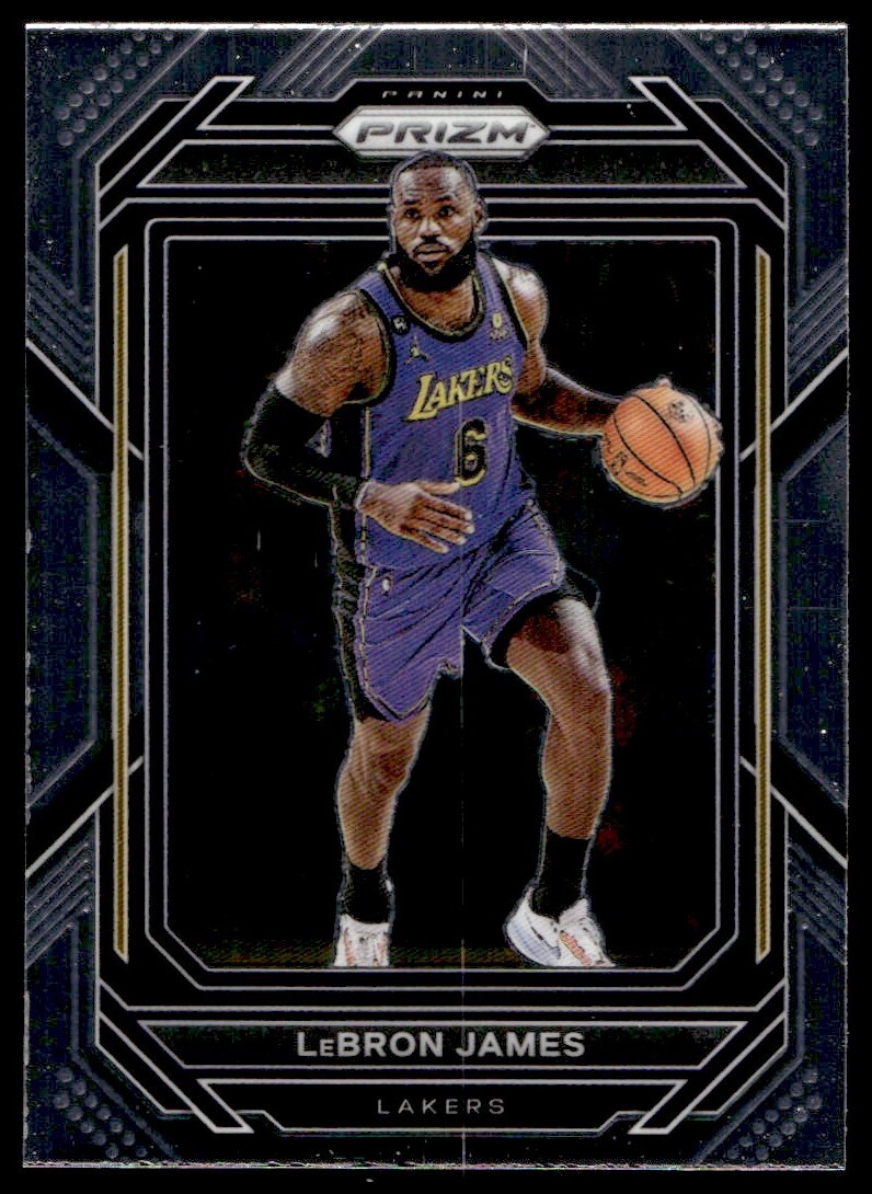 2022-23 Panini Prizm LeBron James G15 Los Angeles Lakers #134
