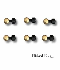 1x Thumb Stud/ Brass Ball /Benchmade Models Listed / GTR Back Screw - Black