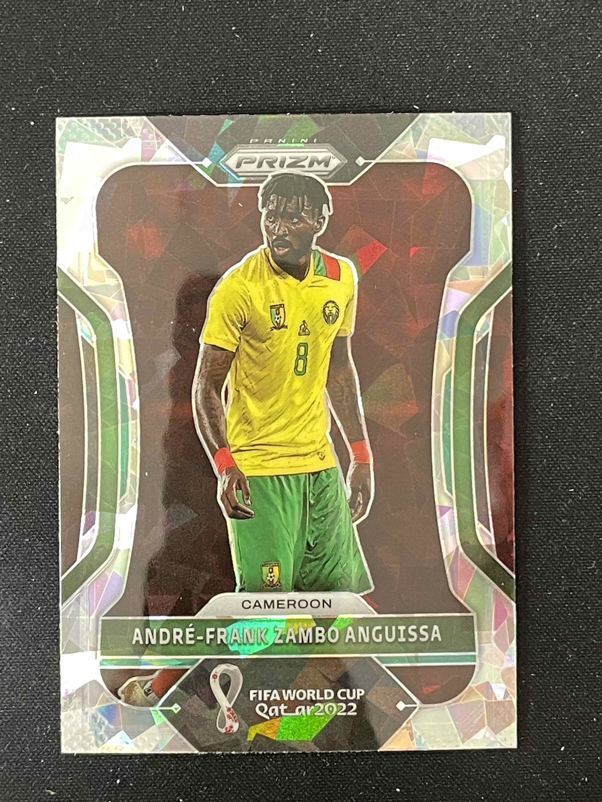 Andre-Frank Zambo Anguissa 2022 Panini Prizm FIFA World Cup Qatar Ice Prizm #38
