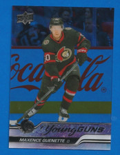 2023-24 Upper Deck Series 2 MAXENCE GUENETTE YOUNG GUNS ROOKIE CLEAR CUT #484
