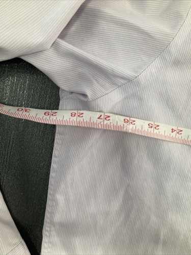 Donald Trump Men’s Dress Shirt Men 18 36/37 Button Up French Cuff - Picture 7 of 12