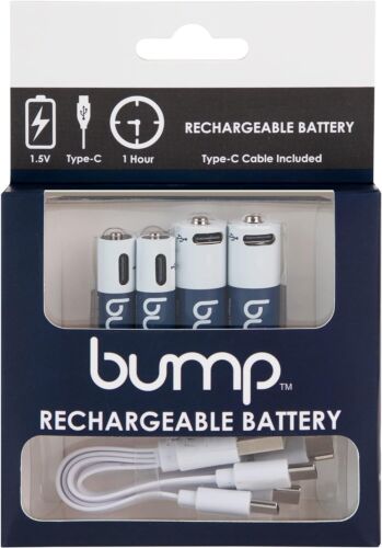 4Pcs 1.5V 2600mWh 2 AA + 2 AAA Battery USB-C Rechargeable Lithium ion Batteries - Picture 4 of 7
