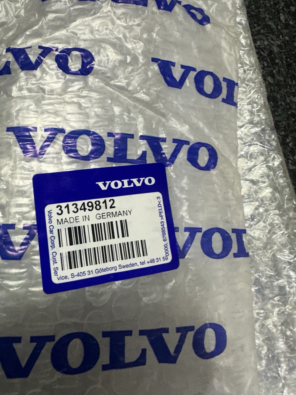 VOLVO XC90 MK2 Rear Left Door Exterior Pillar Trim 31349812 image 5