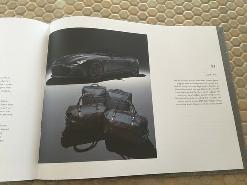 ASTON MARTIN DBS SUPERLEGGERA COUPE PRESTIGE SALES HB BROCHURE 2019 USA EDITION - Picture 11 of 12
