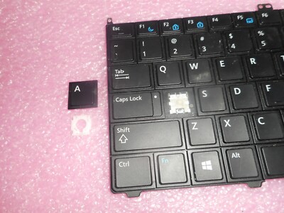 SINGLE KEY CAP+PLASTIC CLIP FOR LATITUDE E7440 FROM 8PP00 MODEL V141025AS1, B02