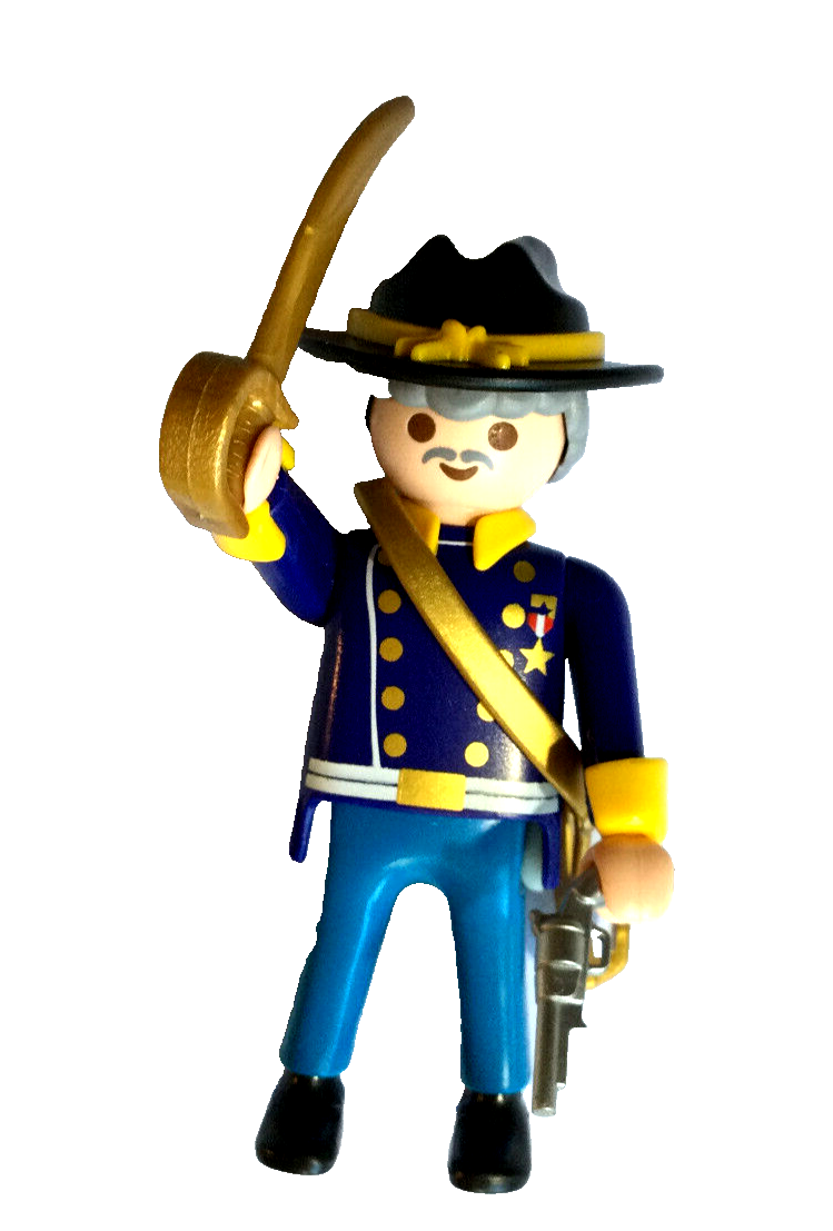 Playmobil,SOLDIER,OFFICER,U,S,ARMY,CIVIL WAR,YANKEE,BLUE COAT,#936