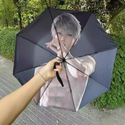 小物 her lip to HLT Sun Protection Umbrella Love and Deepspace Xavier Sun & Rain Protection Fold Automatic