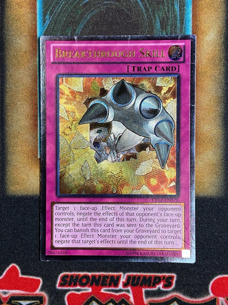 Yugioh Breakthrough Skill CBLZ-EN078 Ultimate Rare MP | eBay