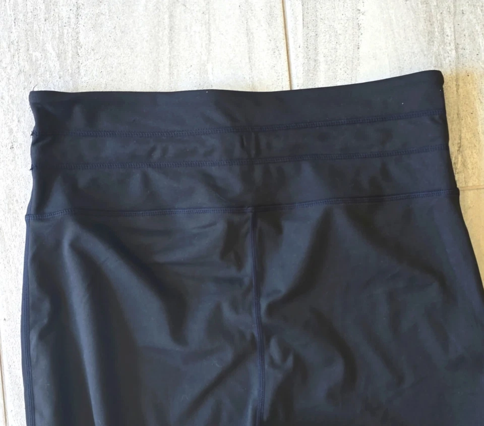 Kensie Mujer Elastizado Pull on Pierna Ancha Leggings Pantalones Bootcut Negro Talla XL NUEVO Foto 3 de 4