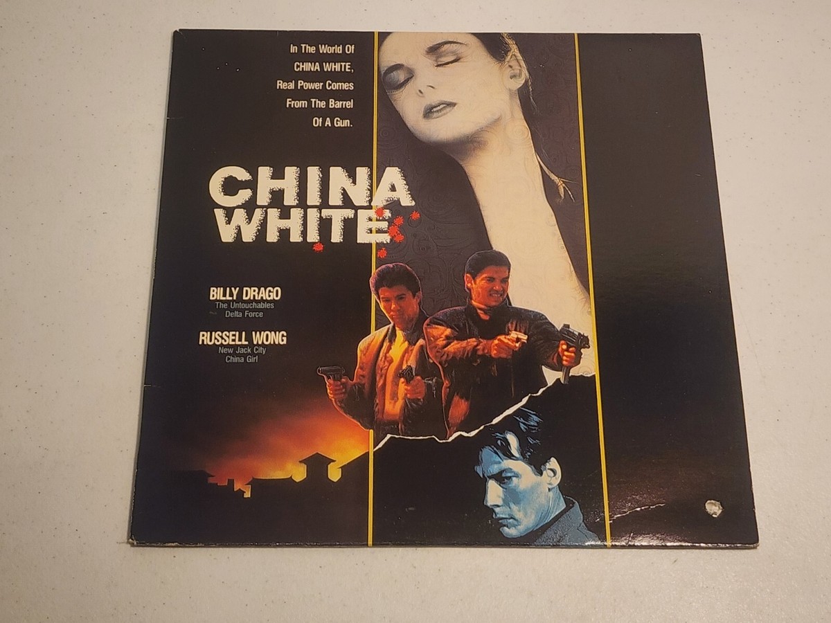China White 1990 LD Laserdisc Billy Drago Russell Wong | eBay
