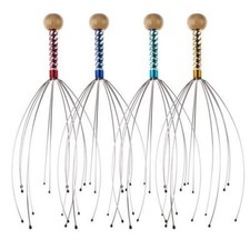 Head Neck Scalp Stress Relax Octopus Massager Massage Tool