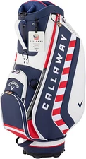 Callaway Golf Men's Cart Caddy Bag CRT SPL-I 24 JM 9.5 x 47 in 5.3kg WHT/NVY/RED