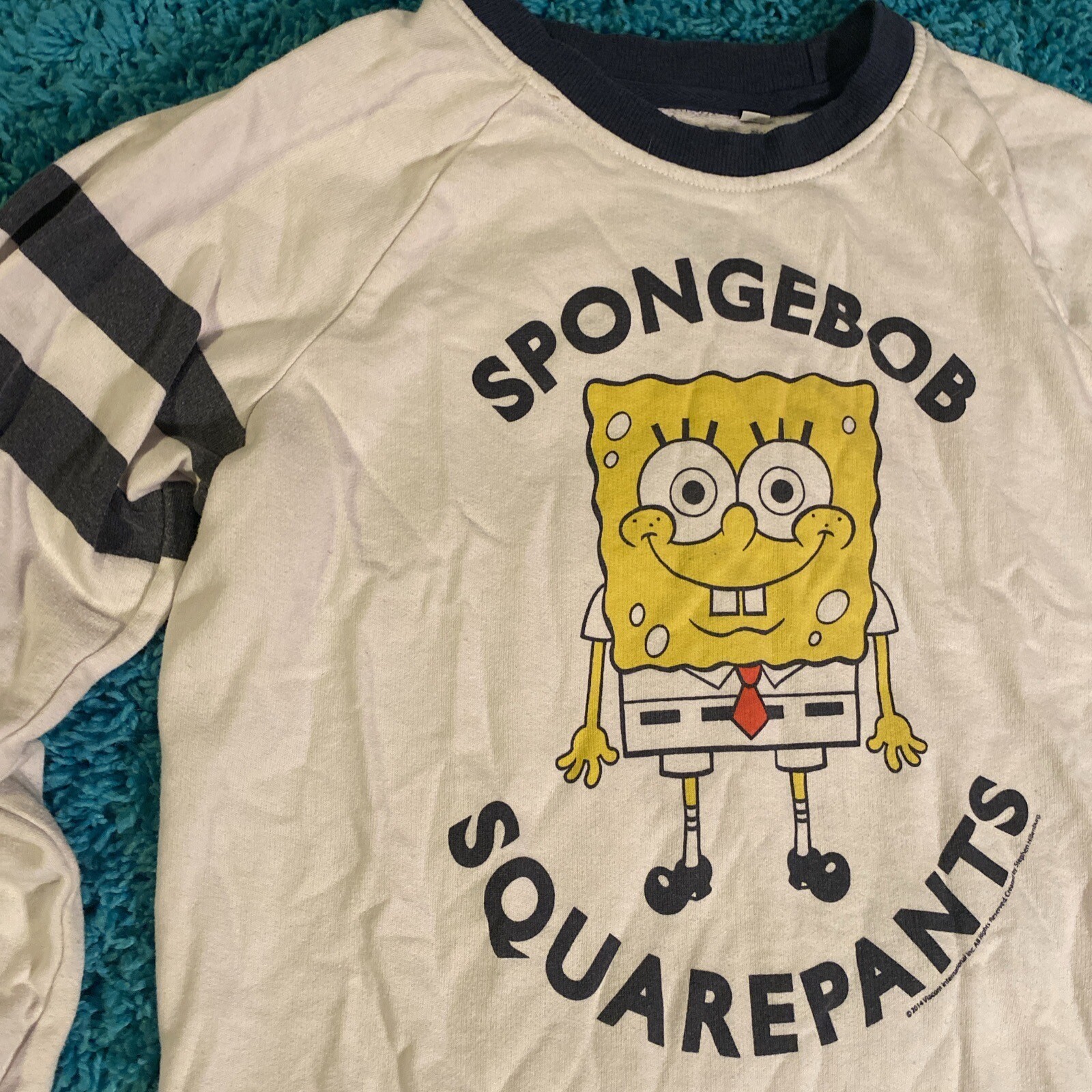 Mighty Fine Spongebob SquarePants Sweatshirt Naut… - image 3