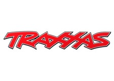 Traxxas 61672 Traxxas 10" Red Vinyl Logo Sticker