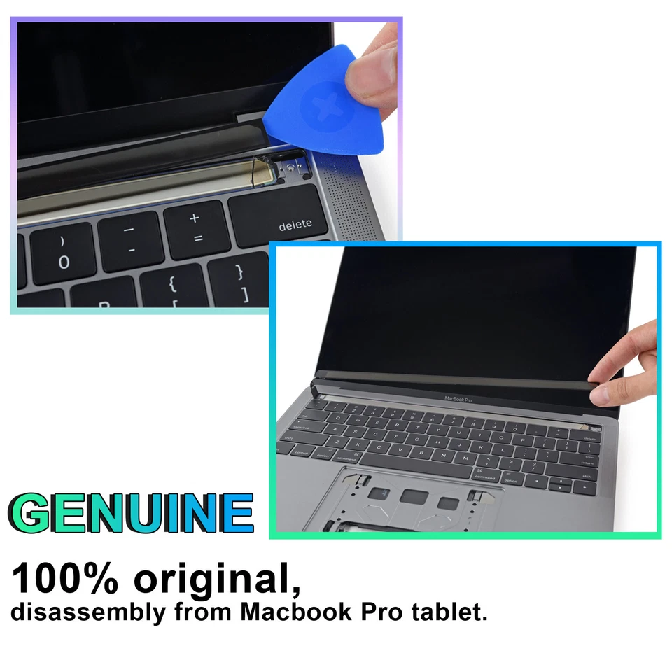 Genuine LED Touch Bar +Ribbon Flex Cable For Apple Macbook Pro 13" 15" 2016-2020 - Image 3 of 3