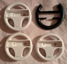 4 NINTENDO Wii STEERING RACING WHEELS  - FREE UK POST