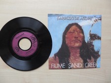 7" SINGLE FABRIZIO DE ANDRE - FIUME SAND CREEK - 1981