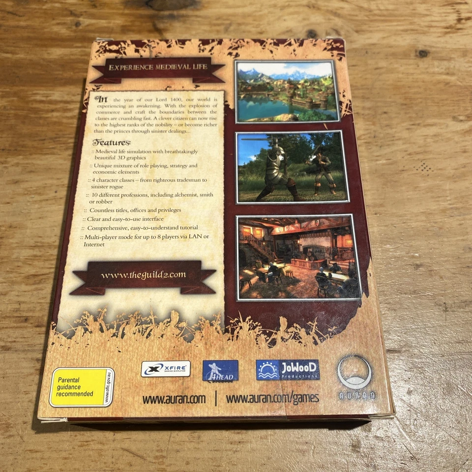 The Guild 2 PC Game Big Box Version Experience Medieval Life - Image 3 of 4