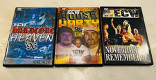 ECW Hardcore Heaven '96/House Party '96/November to Remember &lsquo;97 DVD 6 discs DVD